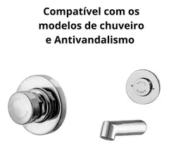 Kit acionamento Pressmatic para chuveiros antivandalismo - comprar online