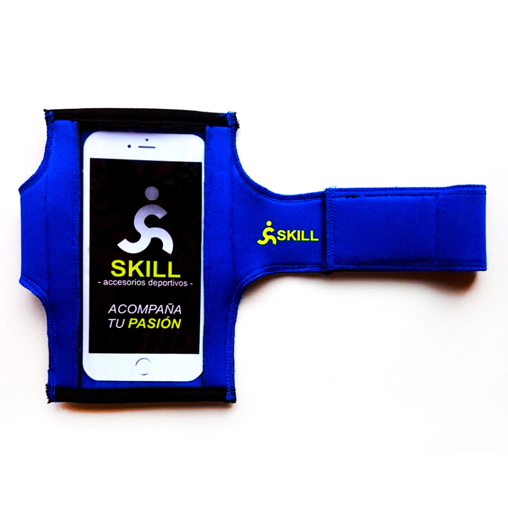 BRAZALETE PORTA CELULAR TOUCH AZUL -SKILL-