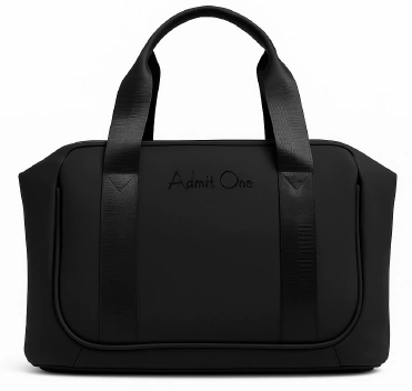 BOLSO GINA NEGRO - ADMIT ONE - (90807)