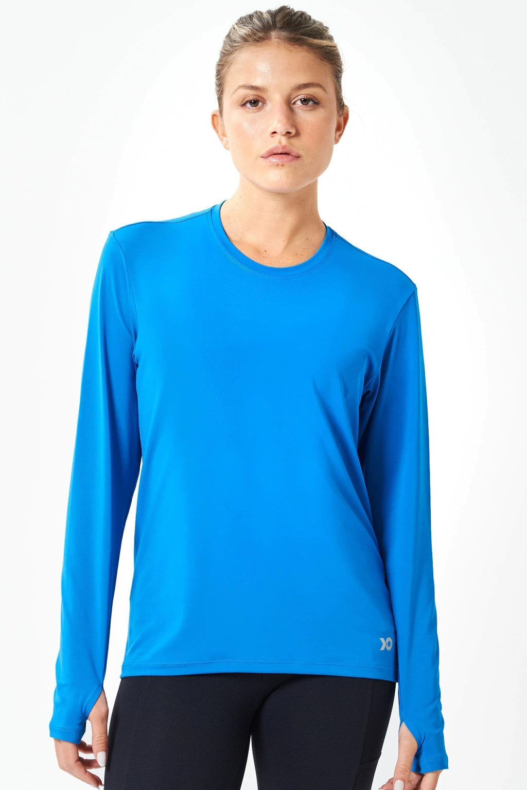 REMERA SHELIAK M/L AZUL - ADMIT ONE - (38286)