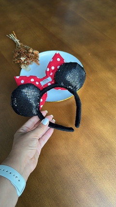 Tiara Minnie vermelha na internet