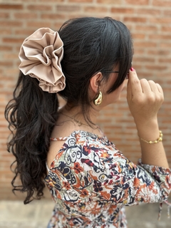Scrunchies Flor (dupla) - comprar online