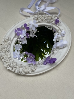 Arranjo de cabelo de flores Daminhas - Morena Laços