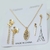 Set de collar y aritos