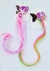 Broches con pelo sintetico