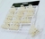 Broches con perlas forma mariposa