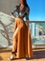 Falda de lycra marron