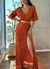 Vestido Mirtha Rojo - comprar online