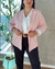 Blazer Forrado Rosa