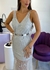 Vestido Camila Plateado - tienda online