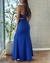 Vestido Emilia Crepe Azul - Pepper
