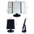 Espejo Triple Con Luz Maquillaje Tríptico Giratorio Aumento 2X/3X/10X (S) - tienda online