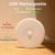 Lámpara LED con Sensor de Movimiento Recargable USB 5V 0,6W (S) - tienda online