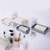 Jabonera Triple con Adhesivo de Pared (S) - Tecno Importaciones