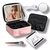 Estuche LED de Maquillaje con Espejo y Soporte para Brochas Organizador Portátil (S) - comprar online