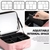 Estuche LED de Maquillaje con Espejo y Soporte para Brochas Organizador Portátil (S) - Tecno Importaciones