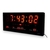 Reloj Digital LED Pared Calendario y Temperatura 45x17cm (S) en internet