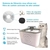 Fuente Bebedero Eléctrico para Mascotas 2.5L (S) en internet