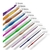Set de 22 Agujas de Crochet Multicolor de Aluminio con Estuche (S)