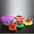 Juego de 5 Bowls de Vidrio Resistentes al Calor con Tapa (S) - comprar online