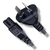 Cable de Poder Alimentación Tipo 8 Interlock 220V 1,5M (S) - Tecno Importaciones