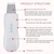 Espátula Facial Ultrasónica Peeling Skin Scrubber Recargable (S) - tienda online