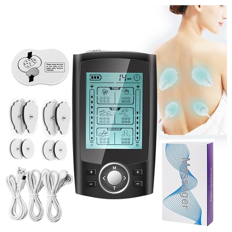 Electroestimulador Muscular Digital 36 Modos Con Doble Canal (S)