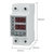 Protector Digital De Voltaje 40A Relé Din Con Pantalla Dual (S)