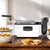 Freidora Eléctrica Con Aceite Hytoshy Pa-800 3,5L 2000W (S) en internet