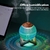 Humidificador Esfera Cristalina Luz RGB y Base de Madera (S)