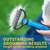 Cepillo Quitapelos Deslanador Grande Para Mascotas Cerdas Acero Inoxidable (S) - comprar online