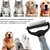 Cepillo Quitapelos Deslanador Grande Para Mascotas Cerdas Acero Inoxidable (S) - Tecno Importaciones