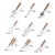 Set De Utensilios De Cocina 9 Piezas Mango De Madera Y Acero Inoxidable (S) - comprar online