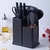 Set 19 Utensilios Cocina Mango de Madera Punta Silicona (S) en internet