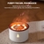 Humidificador Difusor Volcán Infierno 300 ml LED + Aromaterapia (S) en internet