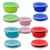 Tupper Plegable de Silicona 300ml con Tapa de Clip Hermetico (S) - comprar online