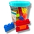 Balde Bloques de Construcción para Niños 40 Piezas (S) - comprar online