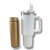Combo Vaso Quencher 1200ml + Termo Smart 500ml c/Medidor Temperatura (S)