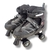 Patín 4 Ruedas Extensible Infantil Estilo Artístico (S)