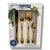 Set 24 Cubiertos Dorado Acero Inoxidable (S)