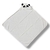 Manta Flannel Infantil Con Capucha 80X80Cm (S) - Tecno Importaciones