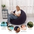 Sofá Inflable Grande de PVC Flocado Diseño Ergonómico y Versátil (S) - comprar online