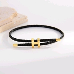 Pulsera Hermès negra - comprar online