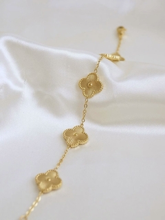 Pulsera Trébol Dorada - Bernica