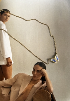 Collar Mariposa Blanca - comprar online