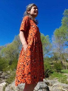 Imagen de Vestido Miel Naranja