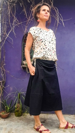 Falda Picaflor Negra