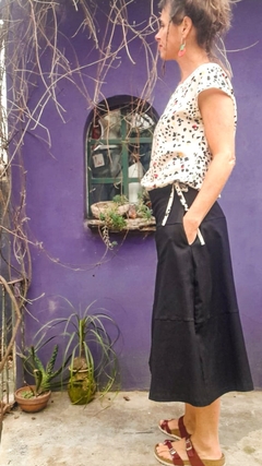 Falda Picaflor Negra - comprar online
