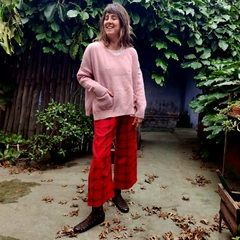 Pullover de lana Bolsillos