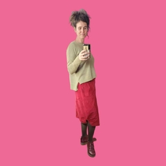 Falda Guerrera de corderoy - comprar online